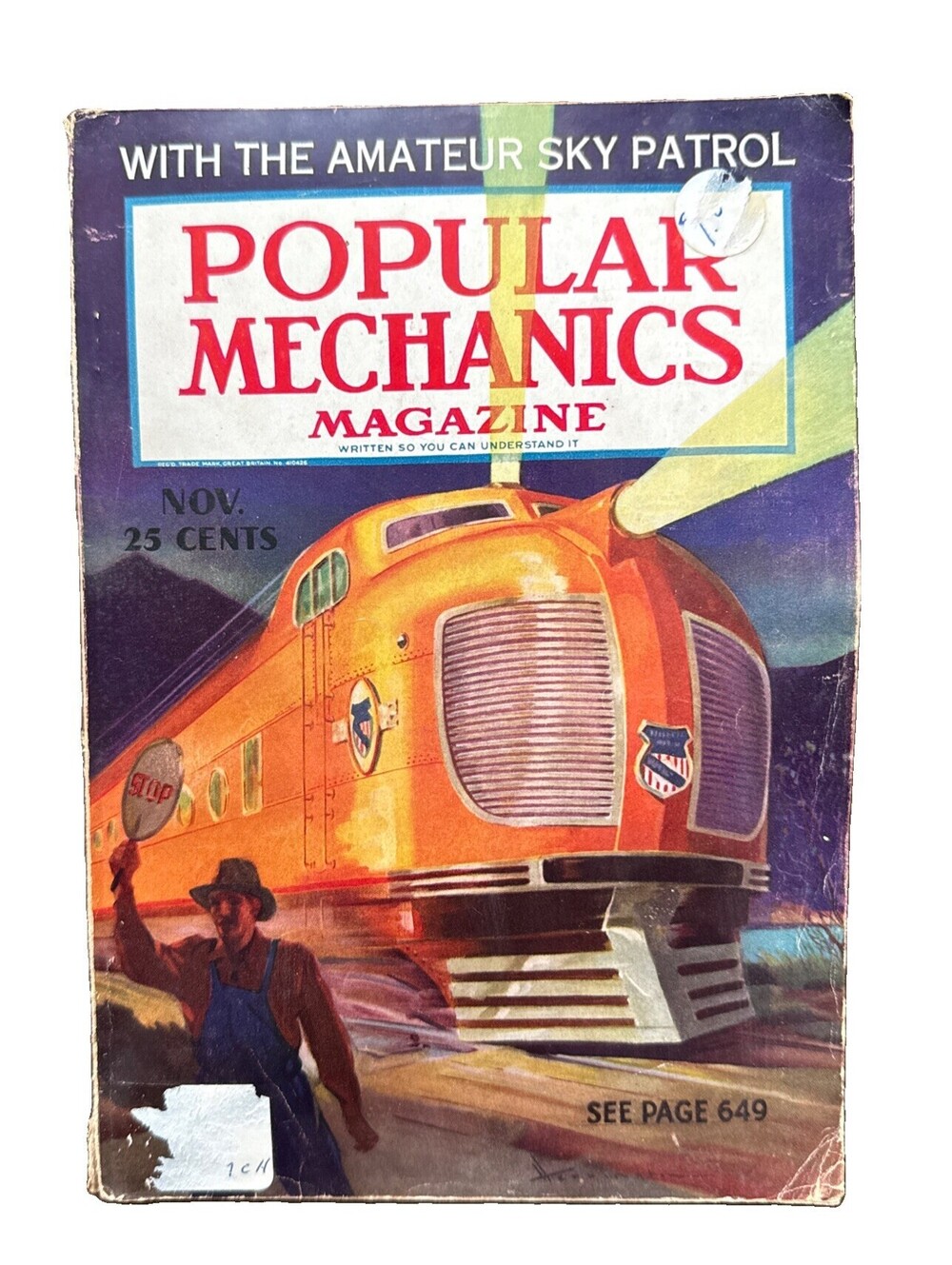 Popular Mechanics Magazine November 1936